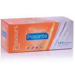 Pasante Taste Aromatizovani Lateks Kondomi 144 kom Razne Boje i Mirisi