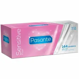 Pasante Sensitive Ultrafine Kondomi 144kom Ultra Tanki Prirodni 52mm