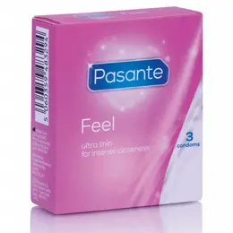 Pasante Sensitive Ultra Tanki Kondomi 3-Pack | Poboljšana Udobnost Lateks