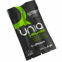 UNIQ MEGASEX Bezlateksni Osetljivi Kondomi 3-Pack Ultra-Tanki Fleksibilni