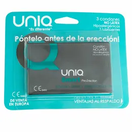 UNIQ Smart Bezlateksni Pre-Ready Sistem Kondomi 3-Pack Card Edition