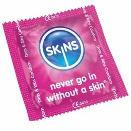 SKINS Points & Strips 500-Pack Latex Protective Covers 52mm x 190mm