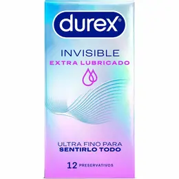Durex Invisible Extra Lubricated 12 kom - Ultra-Tanki, Poboljšana Udobnost