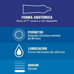 Durex Extra Seguro 12 kom - Poboljšana Zaštita Lateks Kondomi 56mm