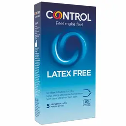CONTROL Free Poliuretanski Ultra-Tanki Kondomi Bez Lateksa 5 komada 58mm