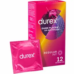 Durex Dame Placer 12 komada Premium Lateks Teksturirani Kondomi 56mm