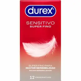 Durex Sensitive Total Contact Ultra-Tanki 12 komada, Sensi-Fit, 52mm