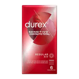 Durex Sensitive Total Contact Ultra-Tanki Lateks 6 komada Kondomi 52mm