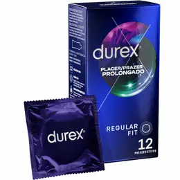 Durex Pleasure Prolonged 12 komada Lateks Kondomi sa Lubrikantom za Produženje