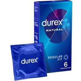Durex Natural Classic Easy-On 6 komada Anatomski Lateks Sistem