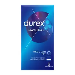 Durex Natural Classic Easy-On 6 komada Anatomski Lateks Sistem