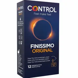 Control Finissimo Ultra-Tanki Lateks Kondomi 12 komada, Ergonomski Dizajn