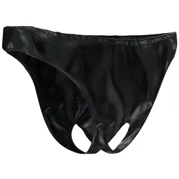 Darkness Unisex Bodysafe Otvoreni Dizajn Gaćice Jedna Veličina Crne
