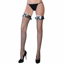 Livco Corsetti Pearl Black CF17277 Elegantne čarape S/L crne