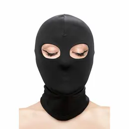 NS Novelties Fetish & Fashion Nylon Eye Hood Black Universal Fit