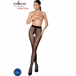 PASSION TIOPEN 018 Crne Hulahopke 20 DEN Otvoreni Stil Veličina 1/2