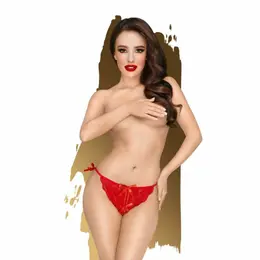 Penthouse Too Hot To Be Real Tanga Crvena L/XL - Čipkani Dizajn, Premium Pakovanje