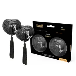 Coquette Chic Desire Self-Adhesive Nipple Covers Black Elegant Design