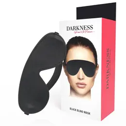 Darkness Premium PVC Black podesiva maska za oči za senzornu igru