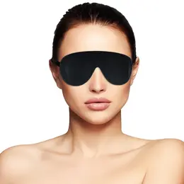 Darkness Premium PVC Black podesiva maska za oči za senzornu igru