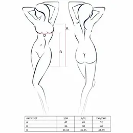Passion Akkie set medicinske sestre S/M - kompletan outfit sa tangama i kapom