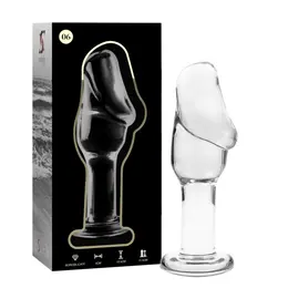 Ibiza Nebula Series Model 6 intimni stakleni čep providni 12,5cm O4cm