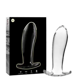 Ibiza Nebula Series Model 5 stakleni intimni čep providni 12,5cm O3,5cm
