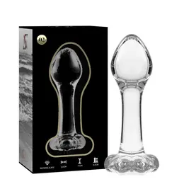 Ibiza Nebula Serija Model 2 Intimni Čep Borosilikatno Staklo Prozirno 11cm