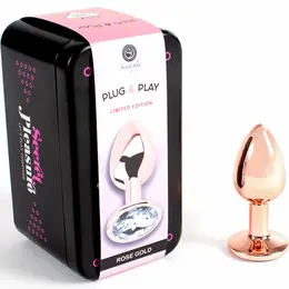 Secret Play Metalni Čep Rose Gold Mala 7cm - Elegantan Aluminijumski Model