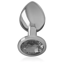 Intense Srednji Aluminijumski Čep Crni Stakleni Akcenat 8cm x 3.3cm