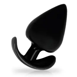 Addicted Toys Intimni Čep 8.5 cm - Fleksibilan Ergonomski TPR, Crni