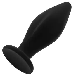 OHMAMA Silikonski čep 12 cm sa vakuumskim držačem - Medicinski silikon, Crni