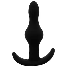 OHMAMA Silicone Plug 8 cm - Medical Grade, Ergonomic, Black
