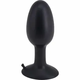 Seven Creations Roll Play Srednji silikonski čep 10 cm Crni