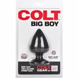 CalExotics Colt Big Boy Crni silikonski čep Ergonomski 6cm/5cm