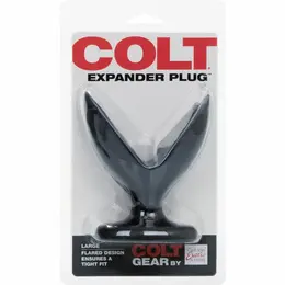CalExotics COLT Expander čep Veliki Crni - Fleksibilni TPR sistem 16x6cm