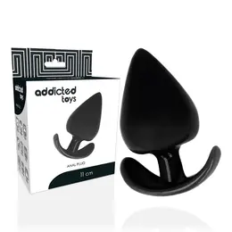 Addicted Toys Silikonski konusni model 11 cm - Fleksibilni ergonomski čep