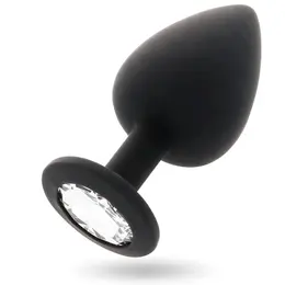 Intense Shelki L Plug Black - Medical Silicone, Ergonomic, 9.2 cm