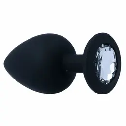 Intense Shelki L Plug Black - Medical Silicone, Ergonomic, 9.2 cm