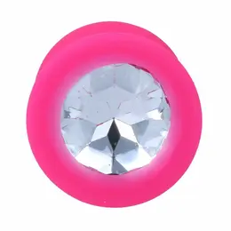 INTENSE Shelki M Silikonski Čep Fuchsia 8 cm - Udobnost i Elegancija