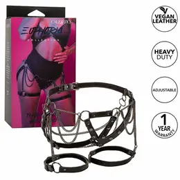 CalExotics Euphoria Multichain butinski pojas premium podesiv od veganske kože