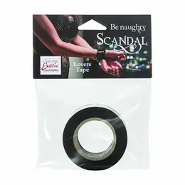 CalExotics Scandal Crna traka 15m – Samolepljivi PVC sistem za restrikciju