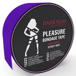 Darkness BDSM traka jorgovana 15m – Višekratni dodatak za restrikciju