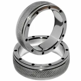 METAL HARD Steel Anatomical Intimate Ring 40mm Ergonomic Design