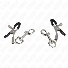 KINK Hook-Style Nipple Clamp 6 cm - Precision Metal Accessory