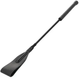 Darkness kožna palica 45 cm – precizna kontrola crni jahački bič