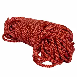 CalExotics Scandal crveno bondage uže 30m – svilenkasta pamučna mešavina, izdržljivo
