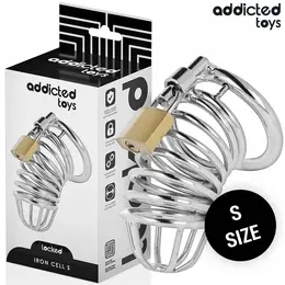 Addicted Toys Locked Iron Cell Metalni Kavez Veličina S 4 cm – Siguran Sistem