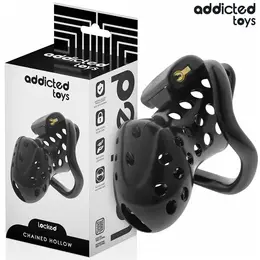 Addicted Toys Locked System Kavez Čednosti 10,5 cm, Podesivi Prstenovi
