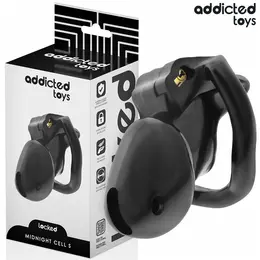 Addicted Toys Locked Midnight Cell Sistem Čednosti S 4,8 cm Crni